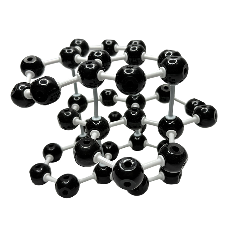 Graphite crystal structure molecular models for chemistry